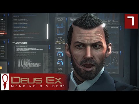 Deus Ex Mankind Divided Gameplay Part 7 - TF29 and Neon - Lets Play [Adaptive Stealth Pacifist PC]