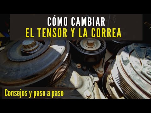 Cambiar correa accesorios y tensor