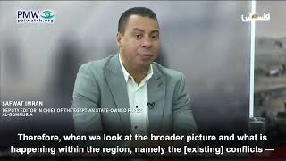 Safwat Imran saying on PA TV that everything is Israel's fault