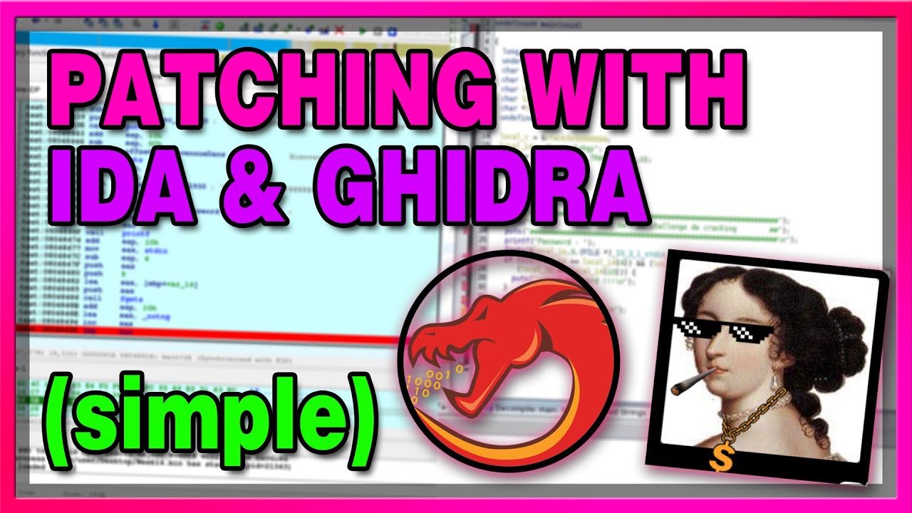 *PATCHING* Programs with IDA and GHIDRA | REVERSE ENGINEERING TUTORIAL