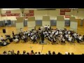 McDougle Middle School 7th Grade Band Performs "Kiss The Girl" by Paul Jennings