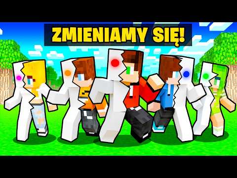 KUNEKUNE ZMIENIŁ MOICH PRZYJACIÓŁ w ZŁE BIAŁE POSTACIE w Minecraft!