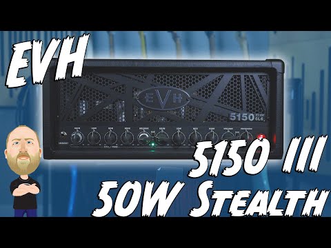 EVH 5150 III 50S 6L6 3-Channel 50-Watt Guitar Amp Head 2020 - Present - Stealth Black image 17