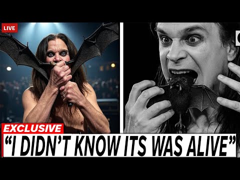 Why Ozzy Osbourne BIT A BATS HEAD OFF On Stage Live....