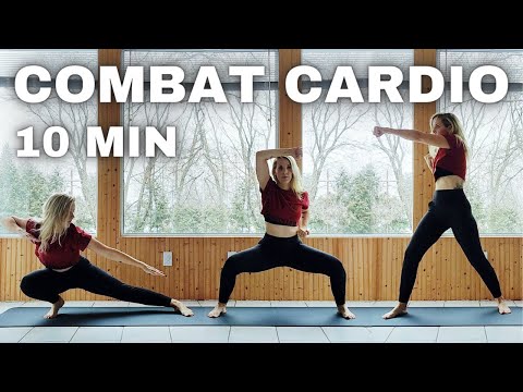 Combat Cardio Workout || Martial Arts Workout // 10min // no equipment