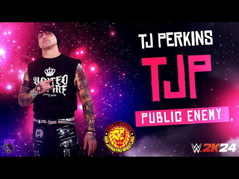 WWE 2K24 TJP Entrance, Signature & Finishers I Caws #NJPW