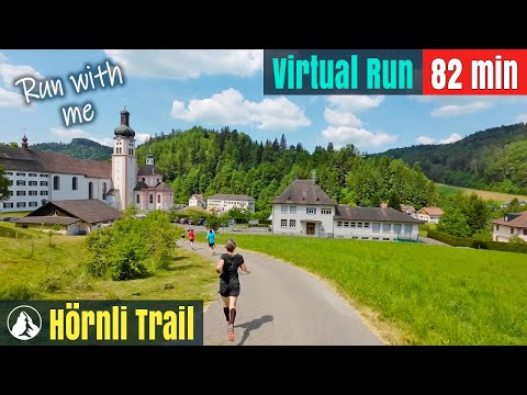 Hörnli Trail 1133 🇨🇭 Switzerland Wonderland | Treadmill Running | Virtual Run #86