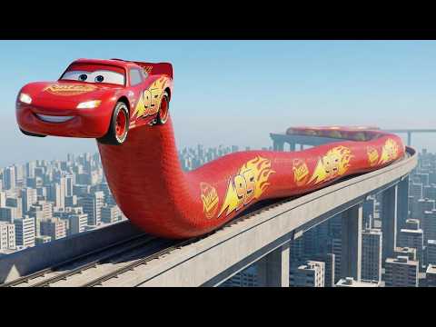 🐱🐍 The Evolution of the Kitten & Snake McQueen Duo (2025) — From Start to Legend!