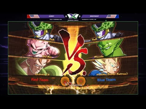 F@X 259 DBFZ - Jerry Vs. DreFrost - Dragon Ball FighterZ Winners Finals