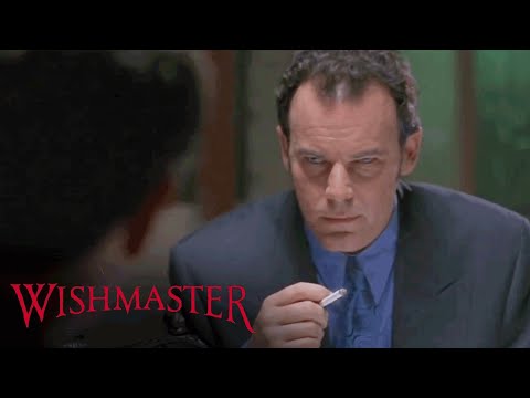 The Djinn Tries To Bribe Someone To Get A Home Address | Wishmaster