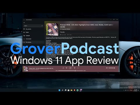 Grover Podcast [Windows 11] App Review
