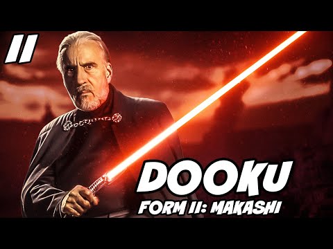 Count Dooku's Lightsaber Fighting Style FORM 2 MAKASHI Explained