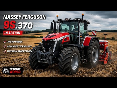 Massey Ferguson 9S.370 Brings Modern Power to Precision Field Work