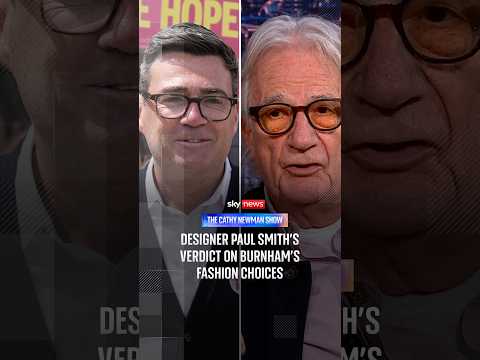 Designer Paul Smith's verdict on Burnham's fashion choices
