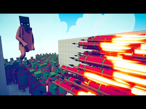 100x MINECRAFT ZOMBIE SHIELD + GIANT ZOMBIE vs EVERY GOD - Totally Accurate Battle Simulator TABS