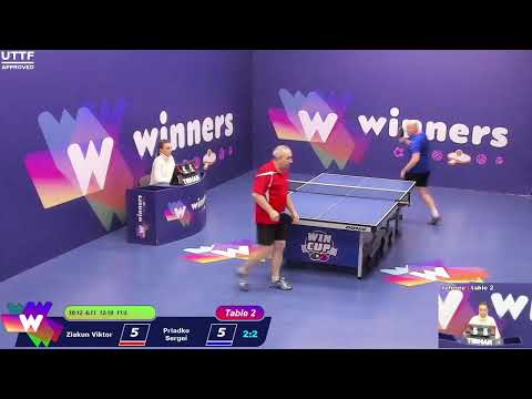 WINners CUP table 2  04.02  Ziakun Viktor - Priadko Sergei  19:00