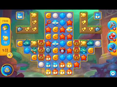 Fishdom 2021 - Level 7408   #playrix #fishdom #gaming