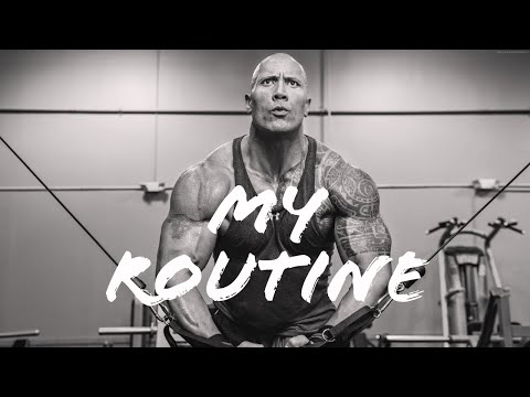 Dwayne THE ROCK Johnson Ultimate gym Workout - Motivation