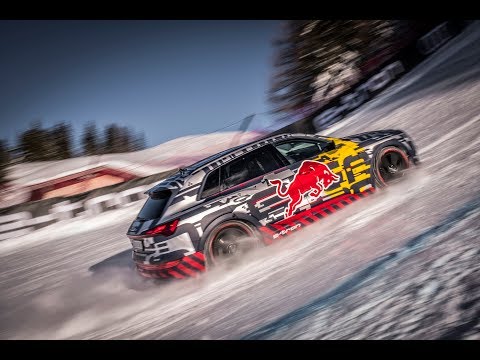 Onlinemotor Audi e-tron extreme auf der Streif