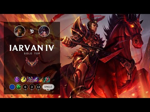 Jarvan IV Top vs Akali - EUW Grandmaster Patch 12.15