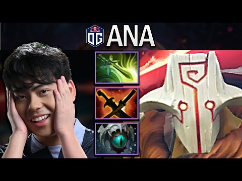 OG.ANA SMURF JUGGERNAUT WITH BUTTERFLY-SKADI - DOTA 2 7.29 GAMEPLAY