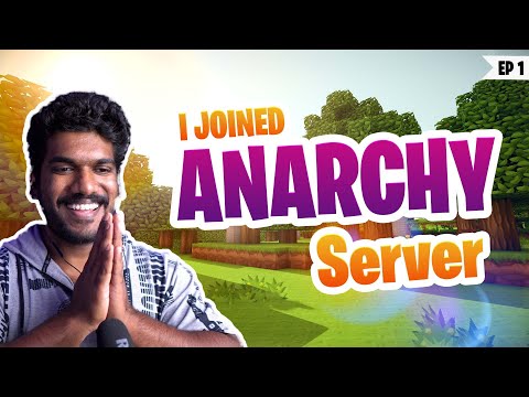 Alan Gaming - I Joined Arjun MP's Anarchy Server | Episode-1 | Minecraft | Malayalam | Alan Gaming