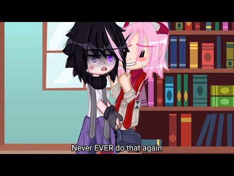 -Never EVER do that again-💢🌸 // Sasusaku // Gabrielle _Show // My Au