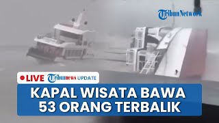 LIVE: Detik-detik Mencekam! Kapal Wisata Vietnam Terbalik Dihantam Badai, 37 Orang Tewas