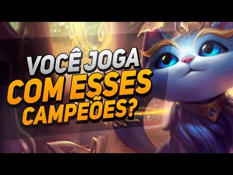 7 CAMPEÕES QUE UMA VEZ MASTERIZADOS SÃO FREE ELO SUPORTE!! - League of Legends!!