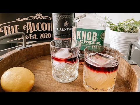 Clarified New York Sour