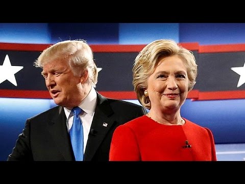 Hillary Clinton und Donald Trump in ihrem ersten TV-Duell: Wer hinterließ den besseren Eindruck?