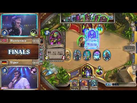 Viper vs Hunterace《爐石戰記》HCT 世界總決賽 - Day 4