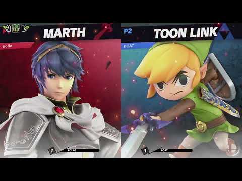 Pollo (Marth) vs BOAT (Toon Link) | Losers Quarters | Smash It Up 87 | 4/16/23