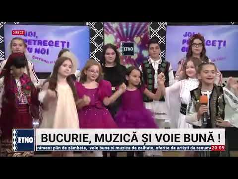 Ștefania Larisa Tincu la emisiunea " Joia, Petreceți cu Noi!" ETNO TV 