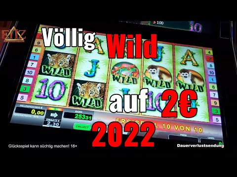 🐯​Völlig Wild auf 2 Euro💥​ Totally Wild ENZ 💯Echte Spielo 2022 Merkur & Novoline