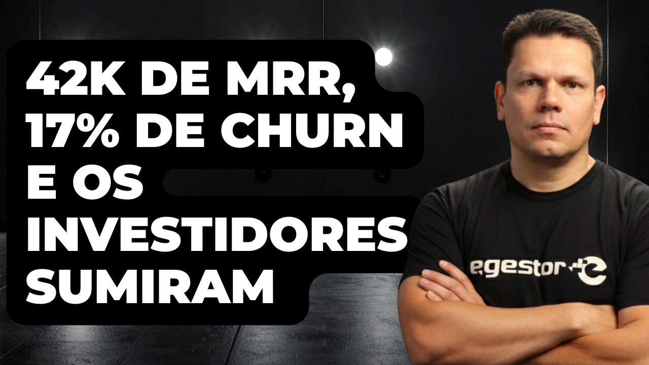 Real Oficial: R$42 mil de MRR, Churn de 17% e as Lições que Ninguém Conta Sobre Ter um SaaS