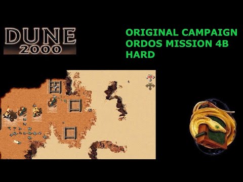 Dune 2000 Original Campaign: Ordos Mission 4B (Hard)