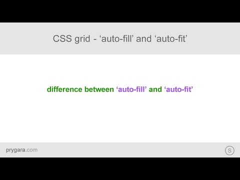CSS grid - difference between auto-fill and auto-fit