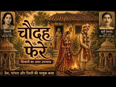चौदह फेरे (उपन्यास) | Chaudah Phere Full Audiobook in Hindi 🔥 शिवानी|MunshiPremchand |Shivani