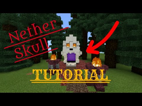 TUTORIAL - NETHER PORTAL SKULL