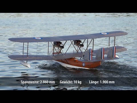 Mk-1 Supermarine Southampton in 1:8 aus FlugModell 03/2020