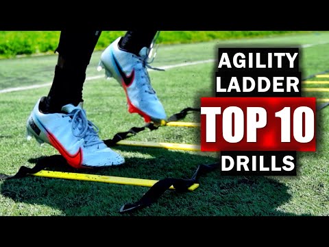 10 Speed & Agility Ladder Drills For Fast Footwork & Quickness: Level 1