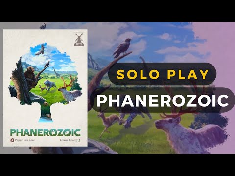 [Kickstarter Preview] Phanerozoic Board Game Solo Playthrough | DaniCha