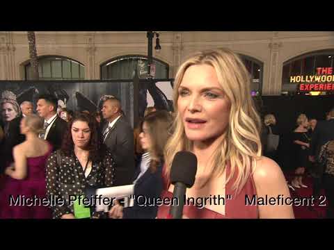 Michelle Pfeiffer arrives at Maleficent 2 "Maleficent: Mistress of Evil"  World Premiere
