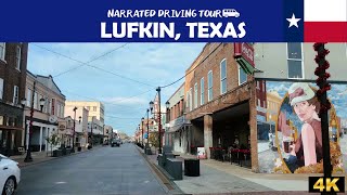 🚗 Lufkin, Texas 🌲 4K Drive