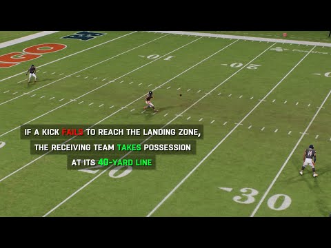 New Dynamic Kickoff Rules Explained Using Madden