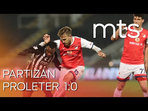 FK Partizan - FK Proleter  1:0,  LLT SLS 15. kolo, sezona 2020/21
