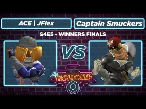 The Nightclub S4E5: Captain Smuckers vs ACE | JFlex - Winners Finals SSBM