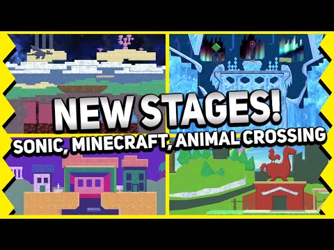 NEW High-Effort Custom Stages! ► Sonic, Zelda, Fortnite, and MORE! - Smash Ultimate