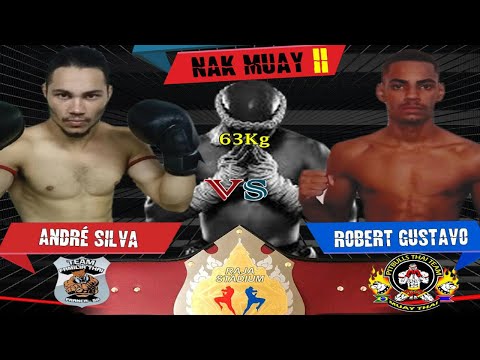 ANDRÉ SILVA (FAMÍLIA THAI) vs ROBERT GUSTAVO (PITBULLS THAI TEAM) GP 63 KG - CHAMPIONS FACTORY II